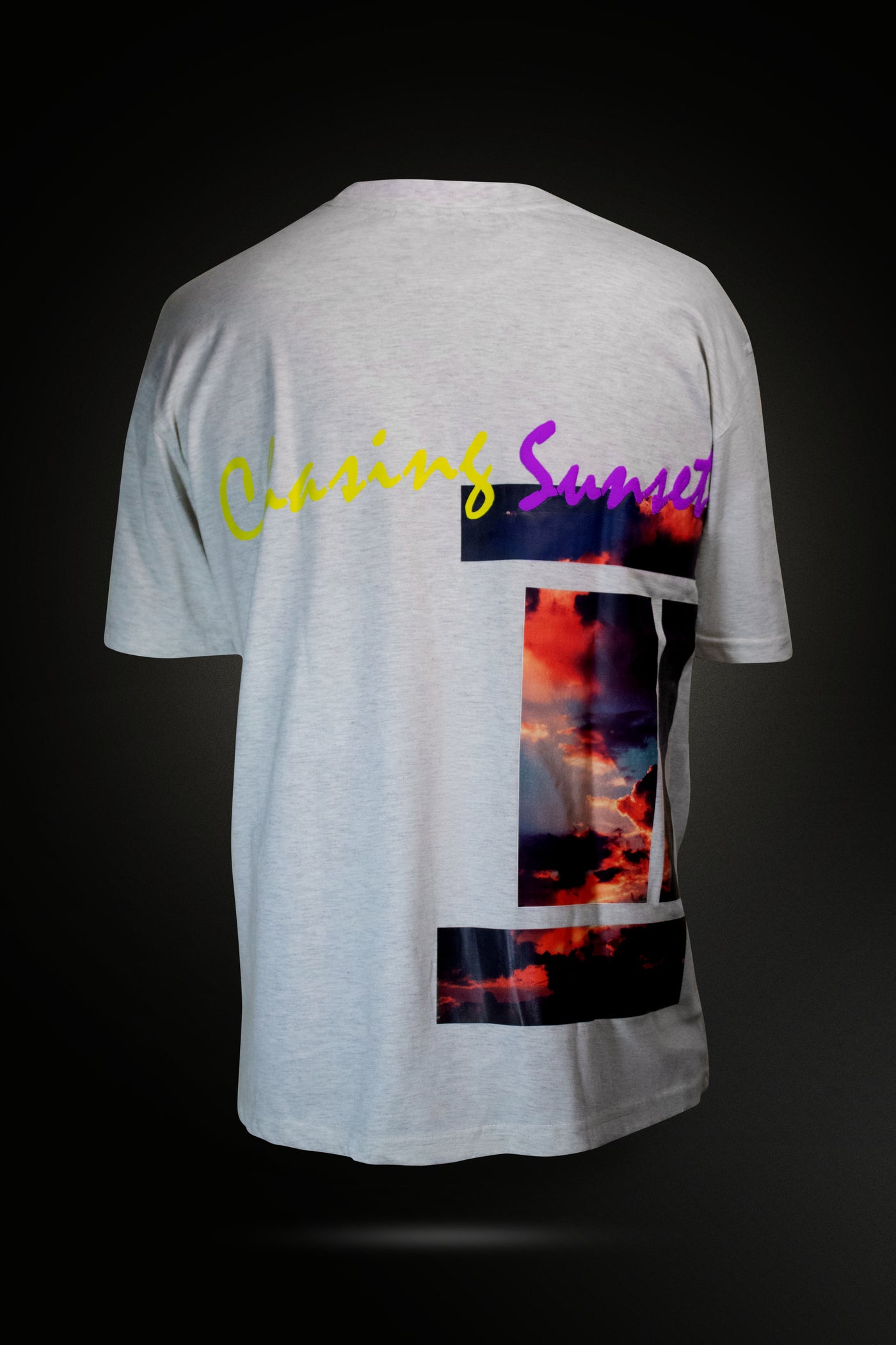 Chasing sunsets tshirt edition 1