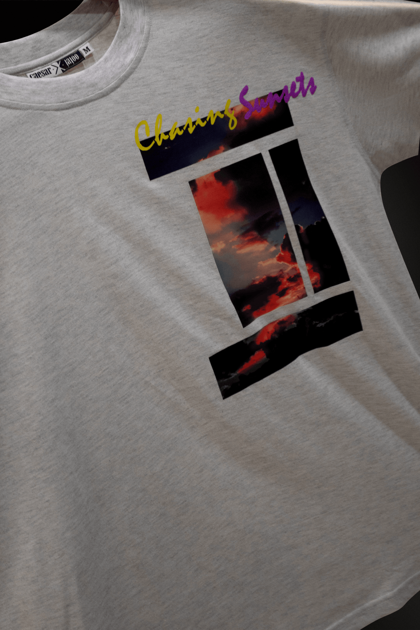 Chasing sunsets tshirt edition 1