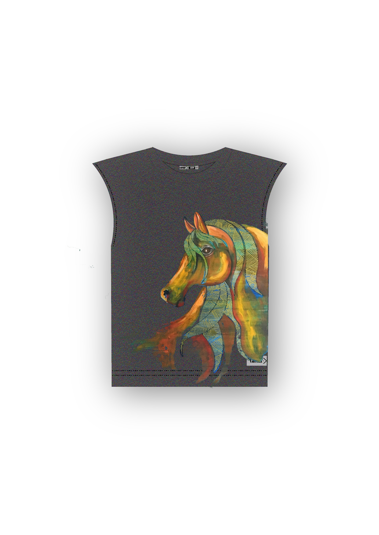 " The horse " sleeveless